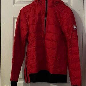 Canada Goose Red Puffer Jacket